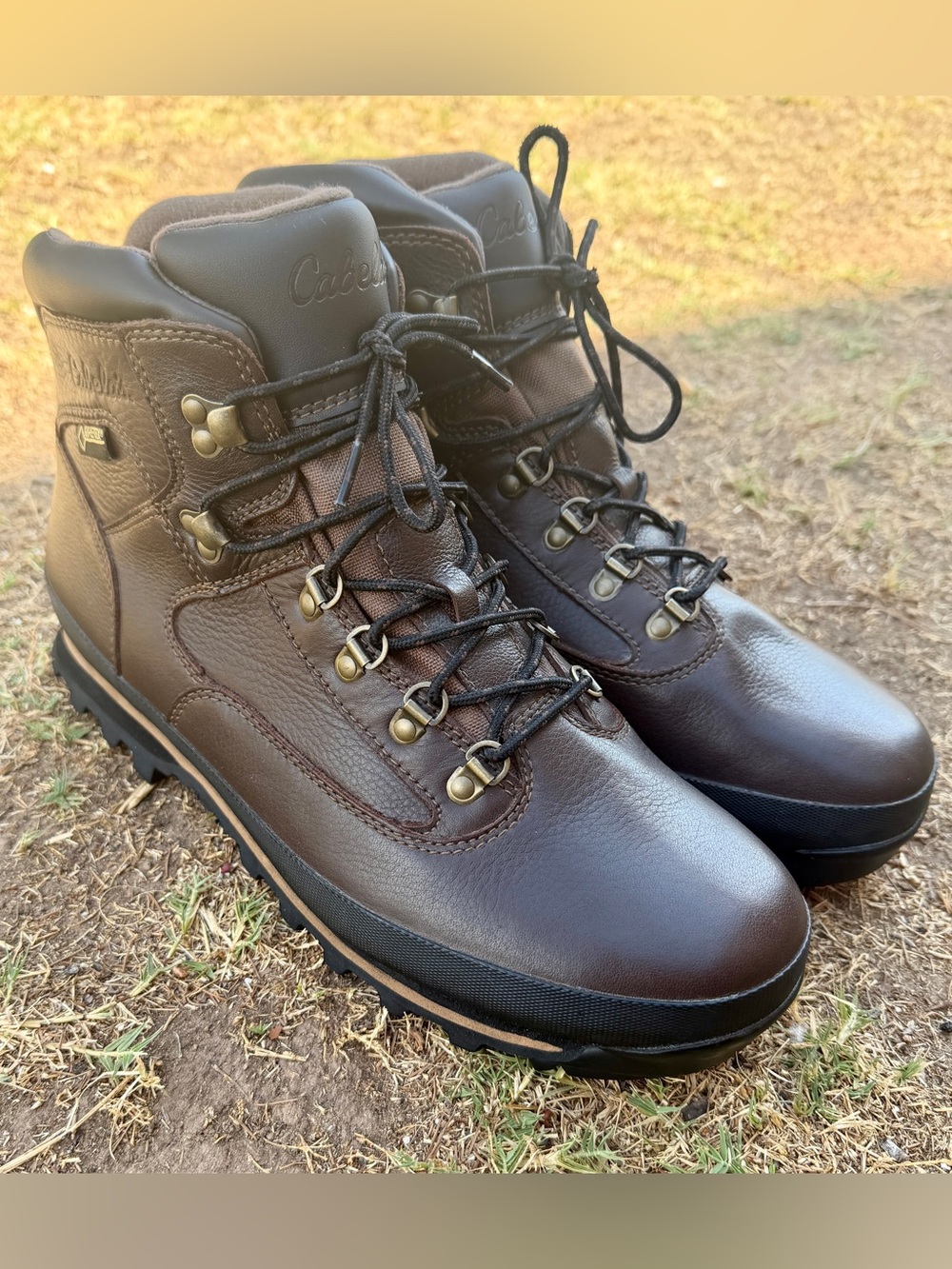 Cabela's Men's Leather Rimrock Mid Hikers with GORE-TEX size 13EE
